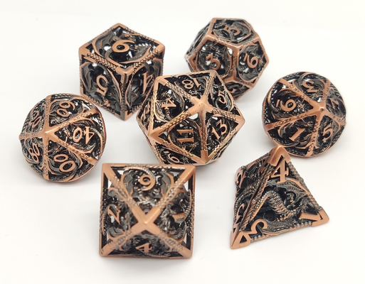 손은 작은 RPG 주사위 지정된 오래가는 마모 저항자 고급을 닦았습니다