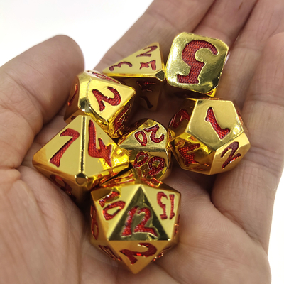 적합한 GST 다목적 미니 RPG 주사위 무취 미니 다면체 럭셔리를 붓는 타로 카드