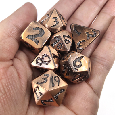 GST 다목적 CE 정밀 RPG OEM 무독성 벌크 RPG 다면체 주사위 세트