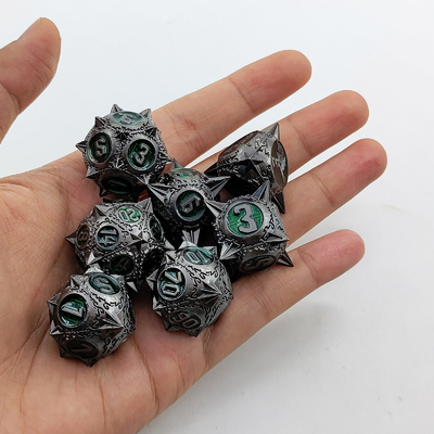 레트로 구리 운석 망치 금속 다이스 용과 던전 DND RPG D20