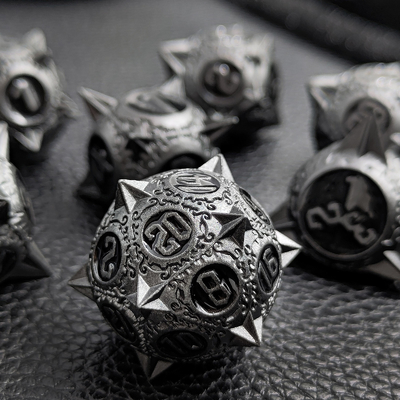 레트로 구리 운석 망치 금속 다이스 용과 던전 DND RPG D20