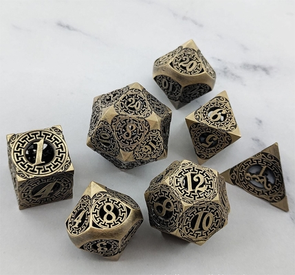 Back To Metal Dice 세트 쿠살루코노 멀티페이셜 COC DND RPG 다이스