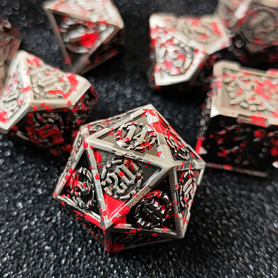 스보드 메탈 RPG 다이스 손 닦은 크루즈 던전과 긴 DND#