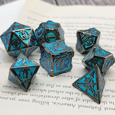 스보드 메탈 RPG 다이스 손 닦은 크루즈 던전과 긴 DND#