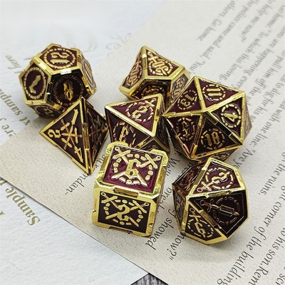 스보드 메탈 RPG 다이스 손 닦은 크루즈 던전과 긴 DND#