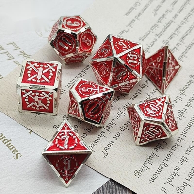 스보드 메탈 RPG 다이스 손 닦은 크루즈 던전과 긴 DND#
