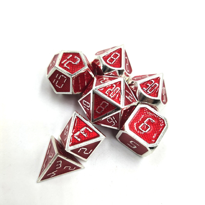 타임 디지털 솔리드 메탈 다이스 드래곤 앤 던전 DND RPG