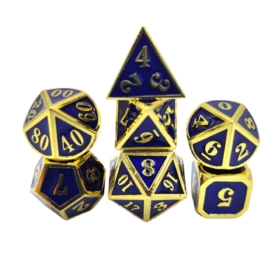 DND RPG 미니 메탈 다이스 러닝 그룹 게임 보드 게임 멀티 얼굴