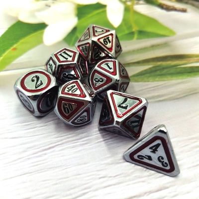 고대 청동 금속 Dice 세트 5인칭 게임 색상 Stray Earth Alloy Dice