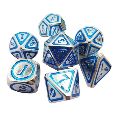 DND RPG 솔리드 메탈 다이스 슈트 전기 수영 기술 순회 지구