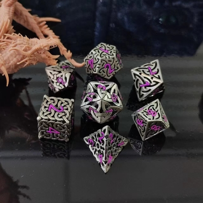 공허한 DND RPG 금속 다이스 드래곤과 지하 도시 보드 게임