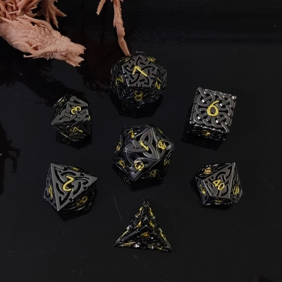 공허한 DND RPG 금속 다이스 드래곤과 지하 도시 보드 게임