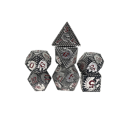 민중 - 스케일 메탈 다이스 멀티 - 누들 보드 게임 세트#Dnd#Rpg#Coc
