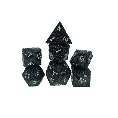 민중 - 스케일 메탈 다이스 멀티 - 누들 보드 게임 세트#Dnd#Rpg#Coc