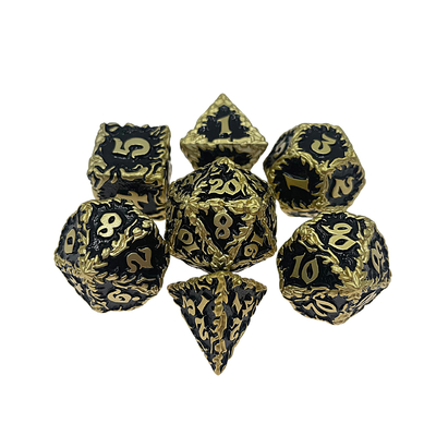 화이트 트리 와인 메탈 멀티 페이스 다이스 셋 데스크톱 게임#Dnd#Rpg#Coc