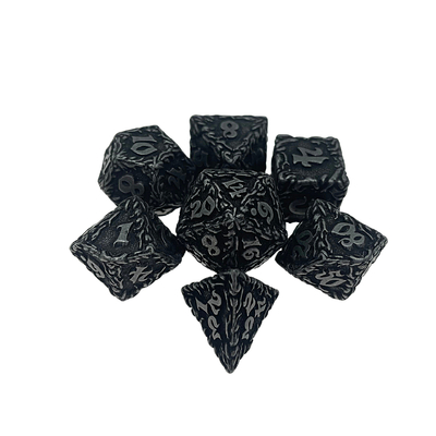 화이트 트리 와인 메탈 멀티 페이스 다이스 셋 데스크톱 게임#Dnd#Rpg#Coc
