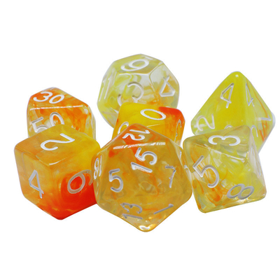 두 개의 연기가 함께 합쳐 RPG 다이즈 데스크톱 게임 다이즈 세트