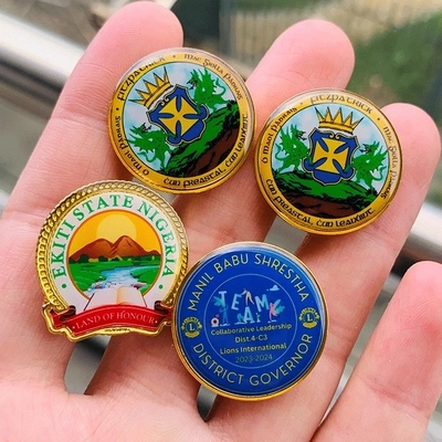 금색 금속 배지 2.5cm 2.8cm 3cm 금속 브로치