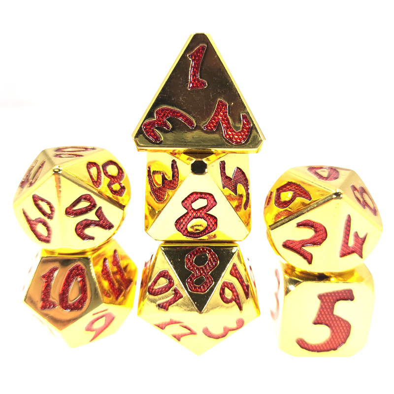 적합한 GST 다목적 미니 RPG 주사위 무취 미니 다면체 럭셔리를 붓는 타로 카드