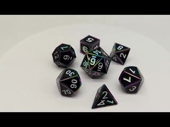 다면체 Black Metal DND 주사위 훈도병 무해한 고온