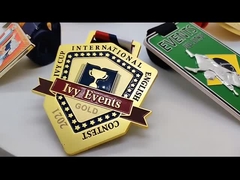 마라톤 금속 메달은 무료 디자인을 위해 사용자 정의 할 수 있습니다